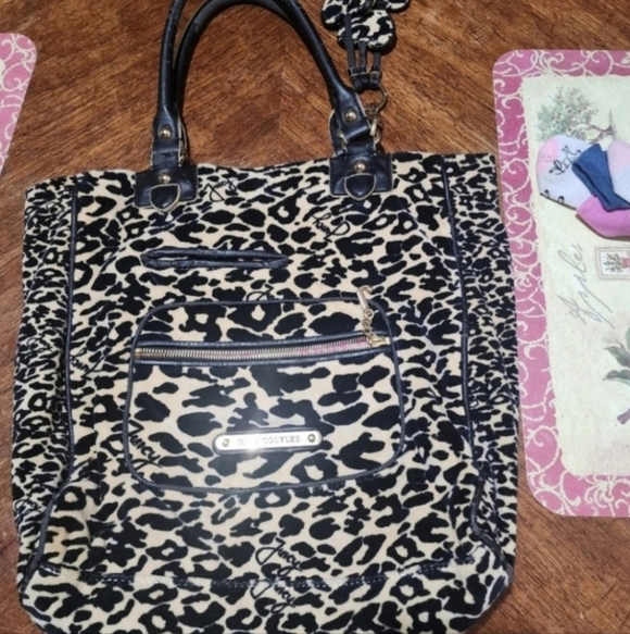 🍂🍁Y2k juicy couture rare vintage leapord tote bag - Picture 5 of 8